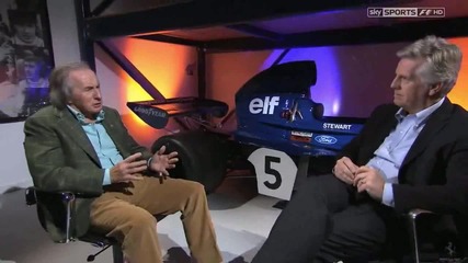 Легендите на Формула 1 - Сър Джеки Стюърт - Част 2 [ 2 ] Sky Sports F1