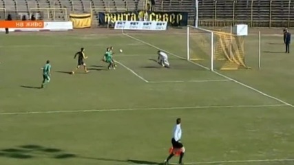 Спорна ситуация на Ботев Пловдив - Лудогорец ( Купа на България ) 2011 / 2012