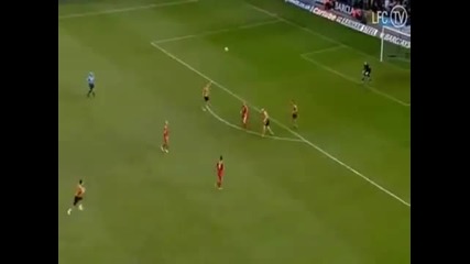 Raul Meireles Goal volly vs wolves 