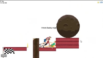 Happy Wheels #1 Първият ми път