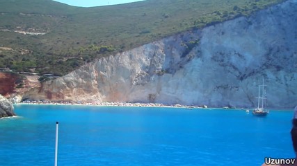 Един от най-красивите плажове в Европа - плаж Порто Кацики, остров Лефкада, Гърция - Лято 2015