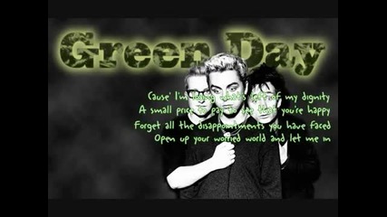 Green Day - One for the Razorbacks (текст) Hq 