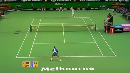 Federer vs Gonzalez Au Open 2007 Final Highlights 