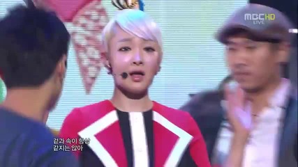 Fat Cat & Lee Joon - Is Being Pretty Everything @ Music Core (21.01.2012)