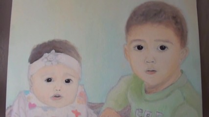 Рисуване на портрет на деца