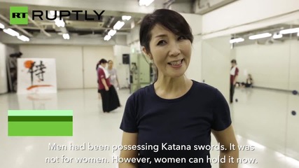 Women in Tokyo Can Now Train to Become Katana Masters