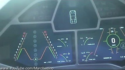 Lamborghini Reventon - Зверски рев