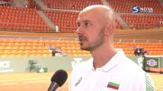 Валентин Димов след двубоите за Купа Дейвис