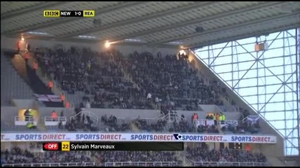 19.01.2013 Newcastle - Reading 1 - 2
