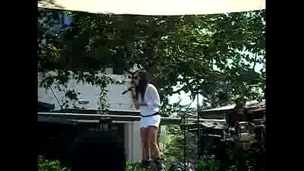 Ashley Tisdale - What If - Live Sound check