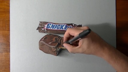 3d рисуване : Snickers