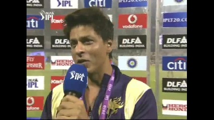 Player Interviews - Shahrukh Khan - Match04 - Ipl 2011- Kkr vs Rcb