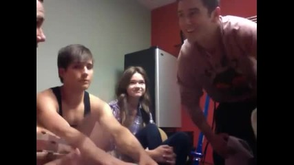 Hangin' out with Big Time Rush!