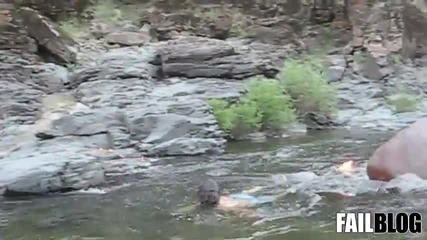 Смях За малко да се самозапали - )