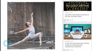 Ballet Dancers Pose in Urban Grit