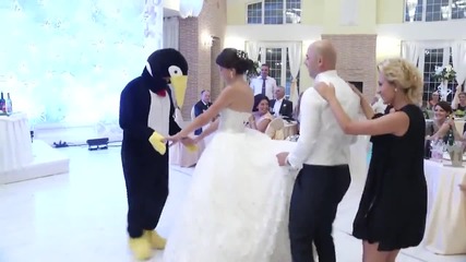 Смешен танц на пингвина