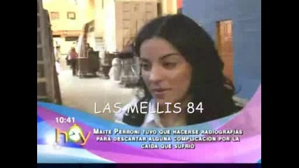 Maite Habla De Su Caida en Hoy