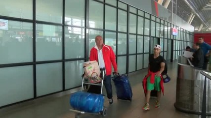 Състезателите по бокс, фехтовка и волейбол се завърнаха от Баку