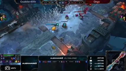Alienware LoL 1vs1 - Gsoldier4life vs Onyx