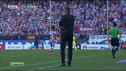 Atletico Madrid - Barcelona 0:1 (1)