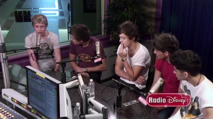 One Direction - Интервю за радио Дисни - Музикални вдъхновения и още!