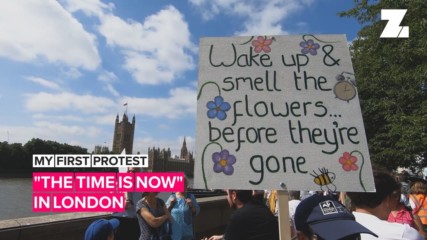 My First Protest: "The Time is Now" in London