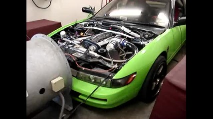 800+ hp Rb26 Nissan Silvia Dyno Run