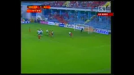 Черна Гора - България 2 - 2