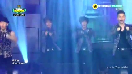 Cross Gene - La - Di Da - Di @ Show Champion (10.07.2012)