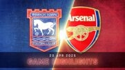 Ipswich Town FC vs. Arsenal - Condensed Game