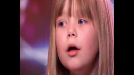 Britains Got Talent Connie Talbot, age 6, Wows Simon Cowell