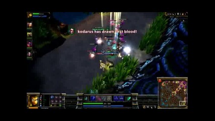Lol- fail level 1 gank