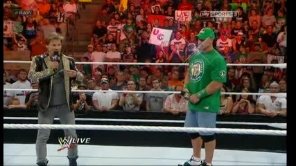 Wwe Raw 25.06.12 John cena And Chris Jericho Returns Full Sagment