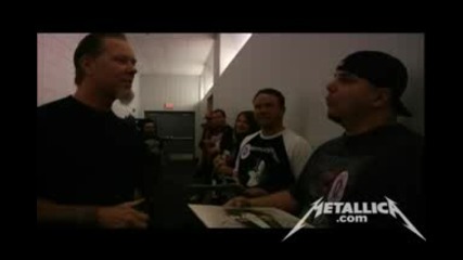 Metallica - Meet And Greet - Grand Rapids (november 9 2009) 