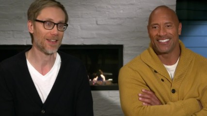 The Rock and Stephen Merchant reveal why they made "Fighting with My Family"