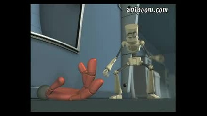 Смешна анимация с роботи
