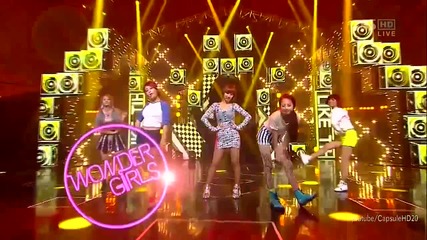 Wonder Girls with Jj Project - Like this - Inkigayo