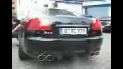 Audi S8 звук