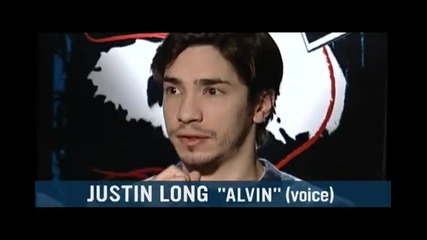 Jason Lee and Justin Long on Alvin and the Chipmunks 