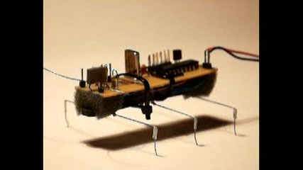 Робот С Микропроцесор Pic16f84.flv