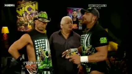 Raw 08/31/09 [смях] D X & Dusty Rhodes [backstage]