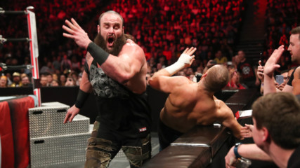 Braun Strowman vs. Sami Zayn – Falls Count Anywhere Match: Raw, May 13, 2019