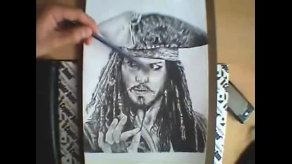 Рисунка на Jack Sparrow