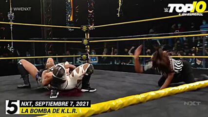 Top 10 Mejores Momentos de NXT: WWE Top 10, Sept 7, 2021