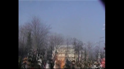 Инцидент в Петрич кукер се запалва 01/01/2013