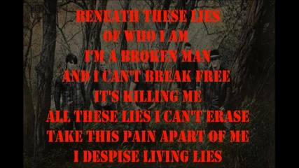 We As Human - Living Lies [ Lyrics ]
