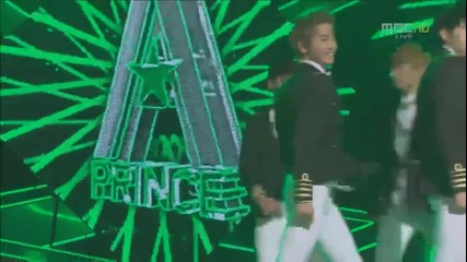 (hd) A - Prince - Hello ~ Music Core (10.11.2012)