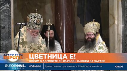 Цветница е - носим в домовете си върбови клонки за здраве
