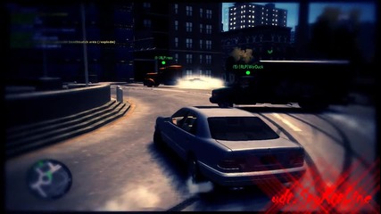 Mercedes w210 Drift in Gta Iv Multiplayer My first edit :)