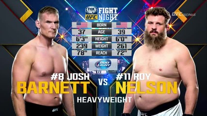 Josh Barnett vs Roy Nelson (ufc Fight Night 75, 27.09.2015)